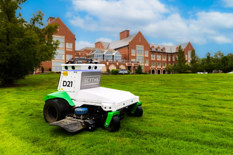 Autonomous commercial robotic mower university 3-1